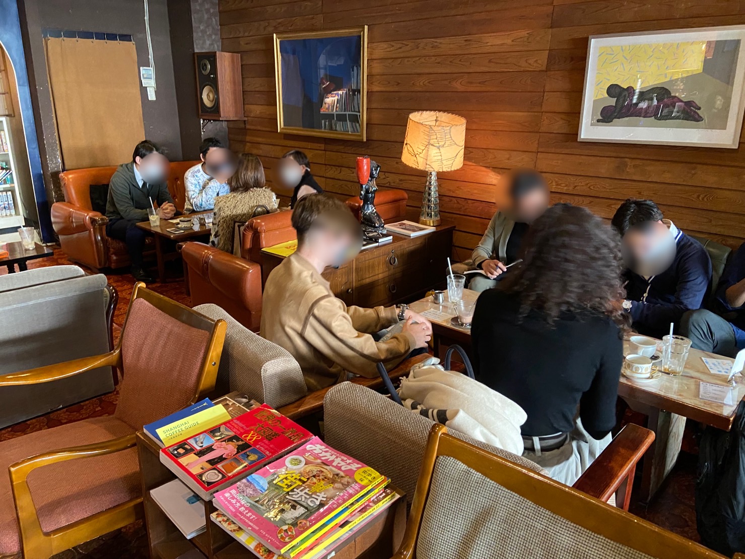 カフェ会の様子